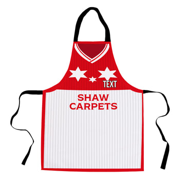 Barnsley - 1989 Home Shirt - Personalised Retro Football Adults Apron