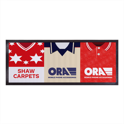 Barnsley Retro Football Shirts - Personalised Bar Runner