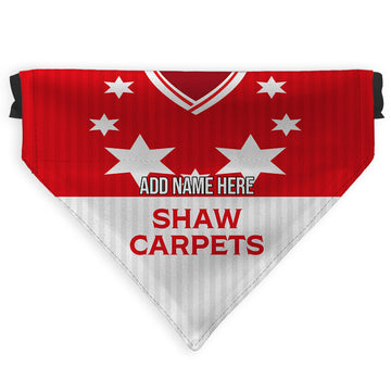 Barnsley 1989 Home Shirt - Personalised Pet Bandana - 4 Sizes