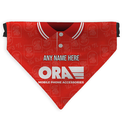 Barnsley 1996 Home Shirt - Personalised Pet Bandana - 4 Sizes