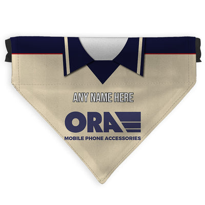 Barnsley 1998 Away Shirt - Personalised Pet Bandana - 4 Sizes
