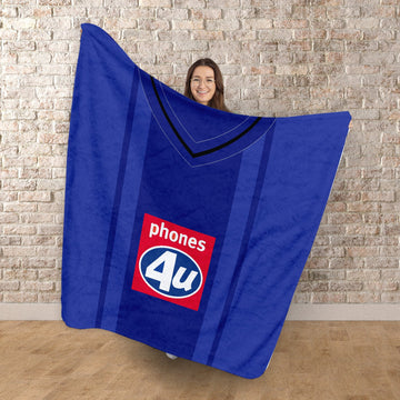Birmingham Retro - 2002 Home Shirt - Retro Fleece Blanket