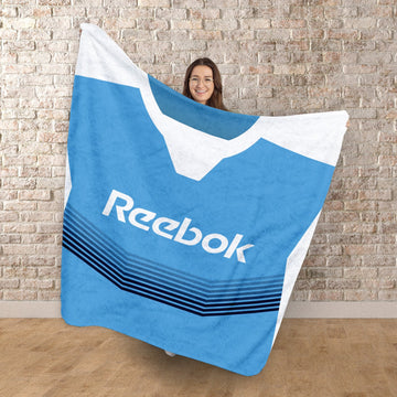 Bolton 2004 Away Shirt - Personalised Retro Fleece Blanket 150cm X 150cm