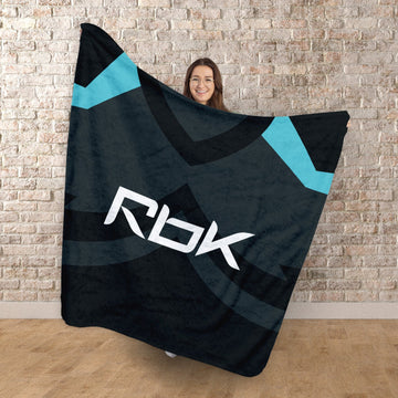 Bolton 2007 Away Shirt - Personalised Retro Fleece Blanket 150cm X 150cm