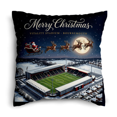 Bournemouth Christmas Stadium - Cushion - Two Sizes