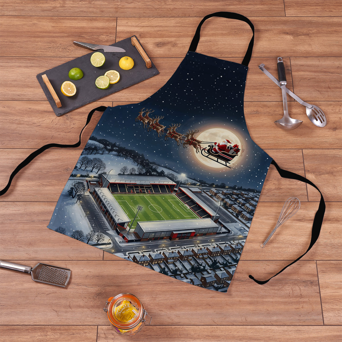 Bournemouth Christmas Stadium Apron - floor cutout