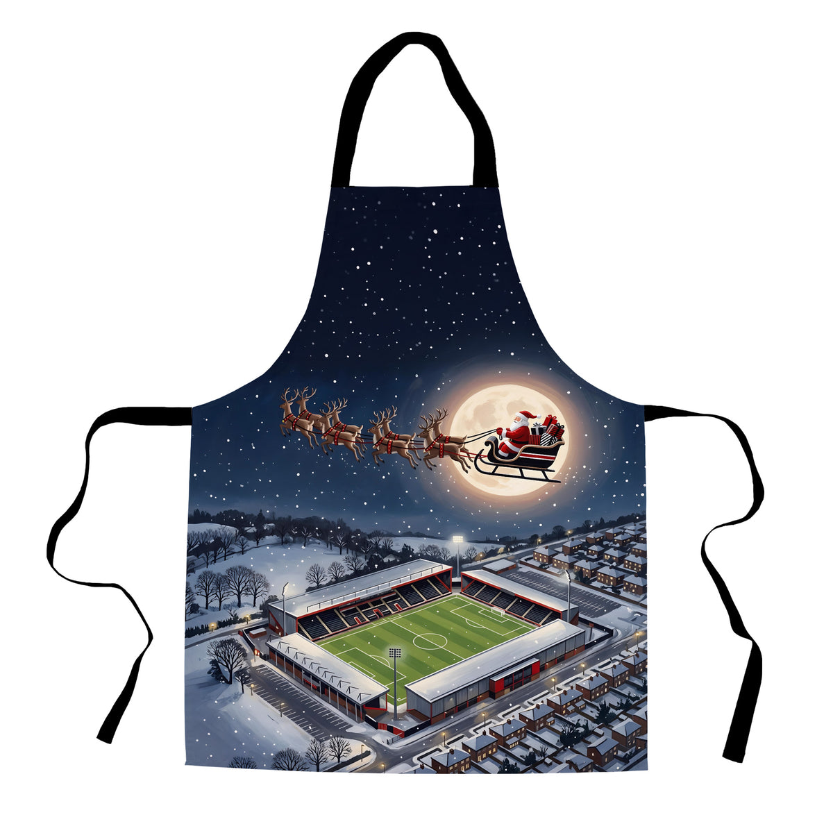 Bournemouth Christmas Stadium Apron - white cutout