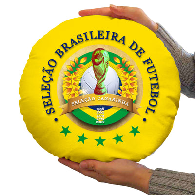 Brazil WC - Legend Collection - Circle Cushion 14"