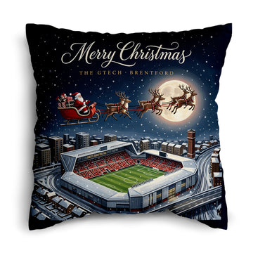 Brentford Christmas Stadium - Cushion - Two Sizes