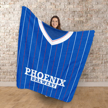 Brighton & Hove - 1983 Home Shirt - Retro Fleece Blanket