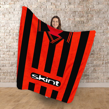 Brighton & Hove - 1999 Away Shirt - Retro Fleece Blanket