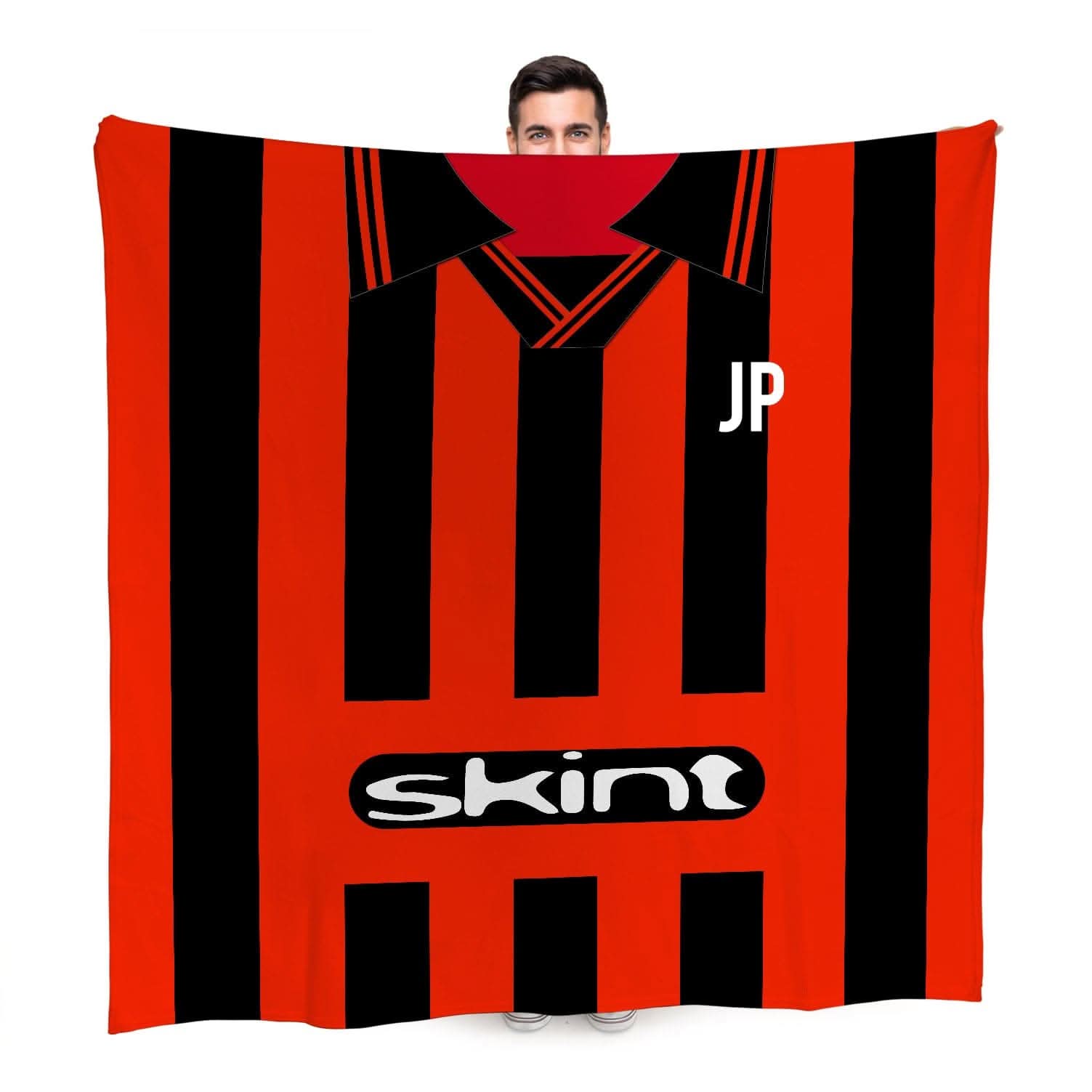 Brighton & Hove FC - 1999 Away Shirt - Retro Fleece Blanket