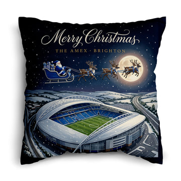 Brighton Christmas Stadium - Cushion - Two Sizes