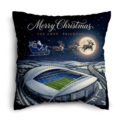 Brighton Christmas Stadium - Cushion - Two Sizes