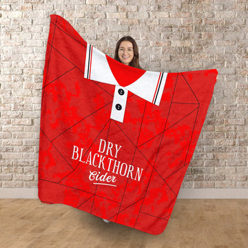 Bristol - 1993 Home Shirt - Personalised Retro Fleece Blanket