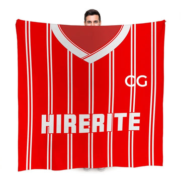 Bristol - 1998 Home Shirt - Personalised Retro Fleece Blanket