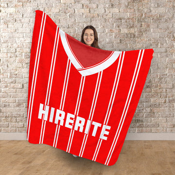 Bristol - 1998 Home Shirt - Personalised Retro Fleece Blanket