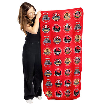 Bristol - Football Legends - Microfibre Beach Towel - 150cm x 75cm