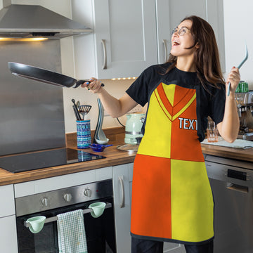 Bristol R - 1987 Away Shirt - Personalised Retro Football Adults Apron
