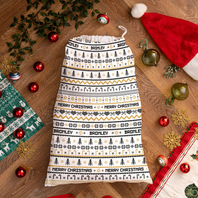 Bromley - Xmas Jumper Pattern - Santa Sack