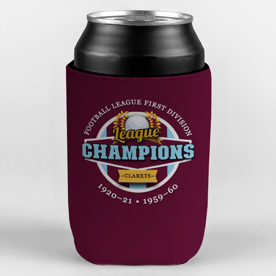 Burnley Champions - Football Legends - Can Cooler