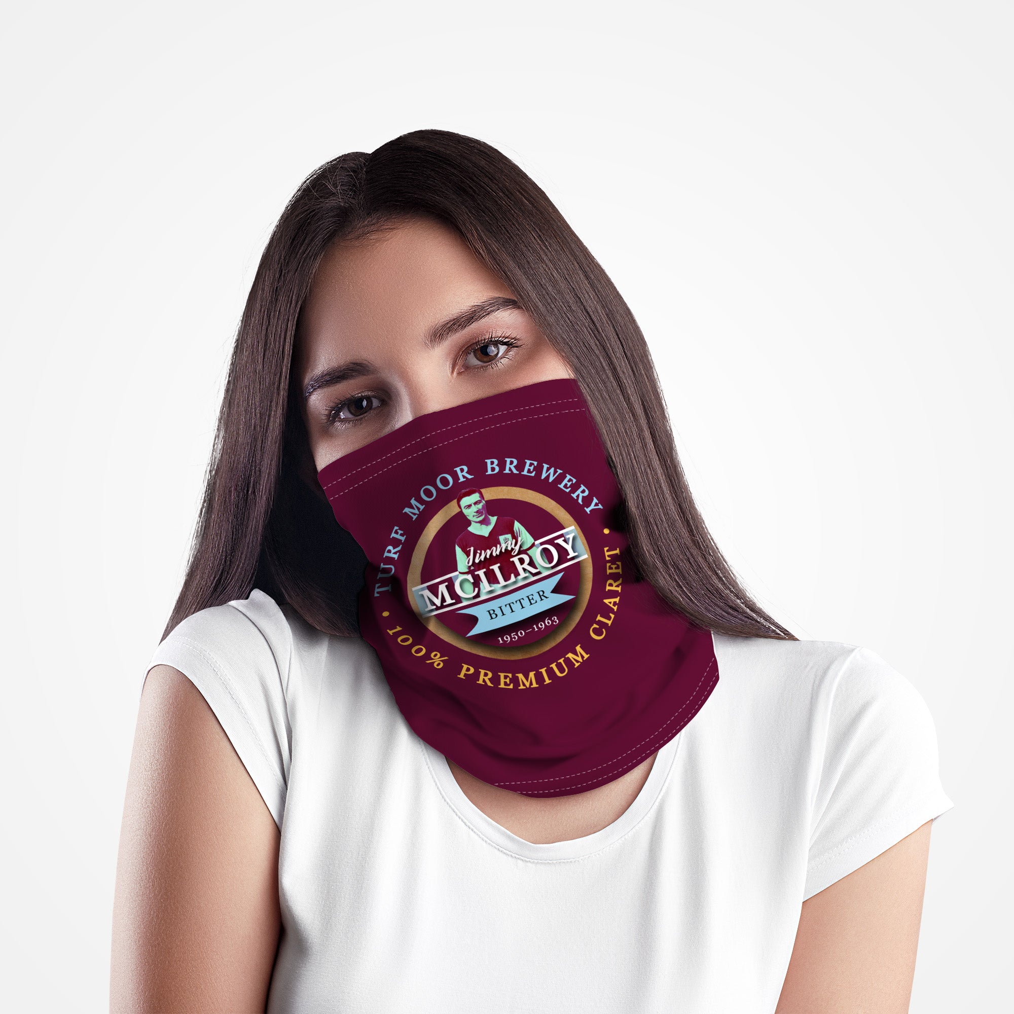 Burnley Jimmy McIlroy - Football Legends - Snood