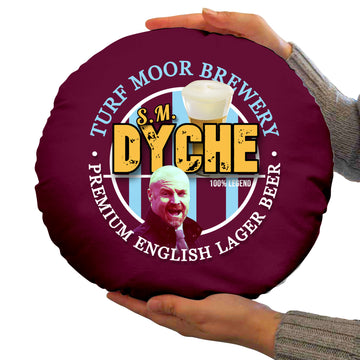 Burnley Sean Dyche - Football Legends - Circle Cushion 14