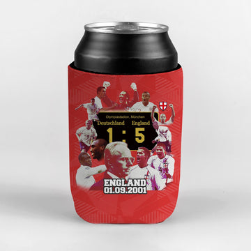 Football Art England 2001 - Drink Can Cooler