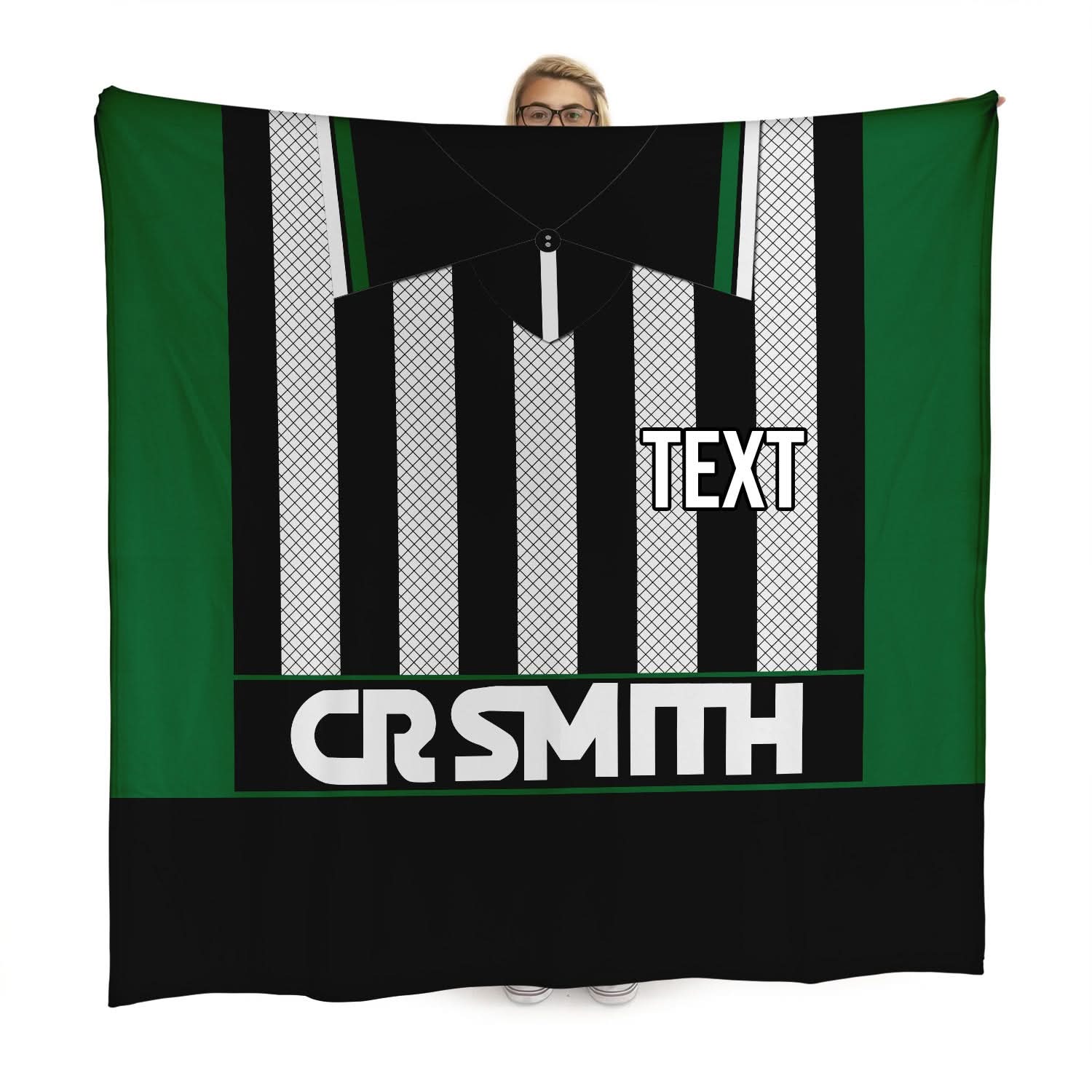 Celtic - 1994 Away Shirt - Personalised Retro Fleece Blanket