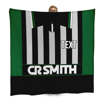 Celtic Retro - 1994 Away Shirt - Personalised Retro Fleece Blanket