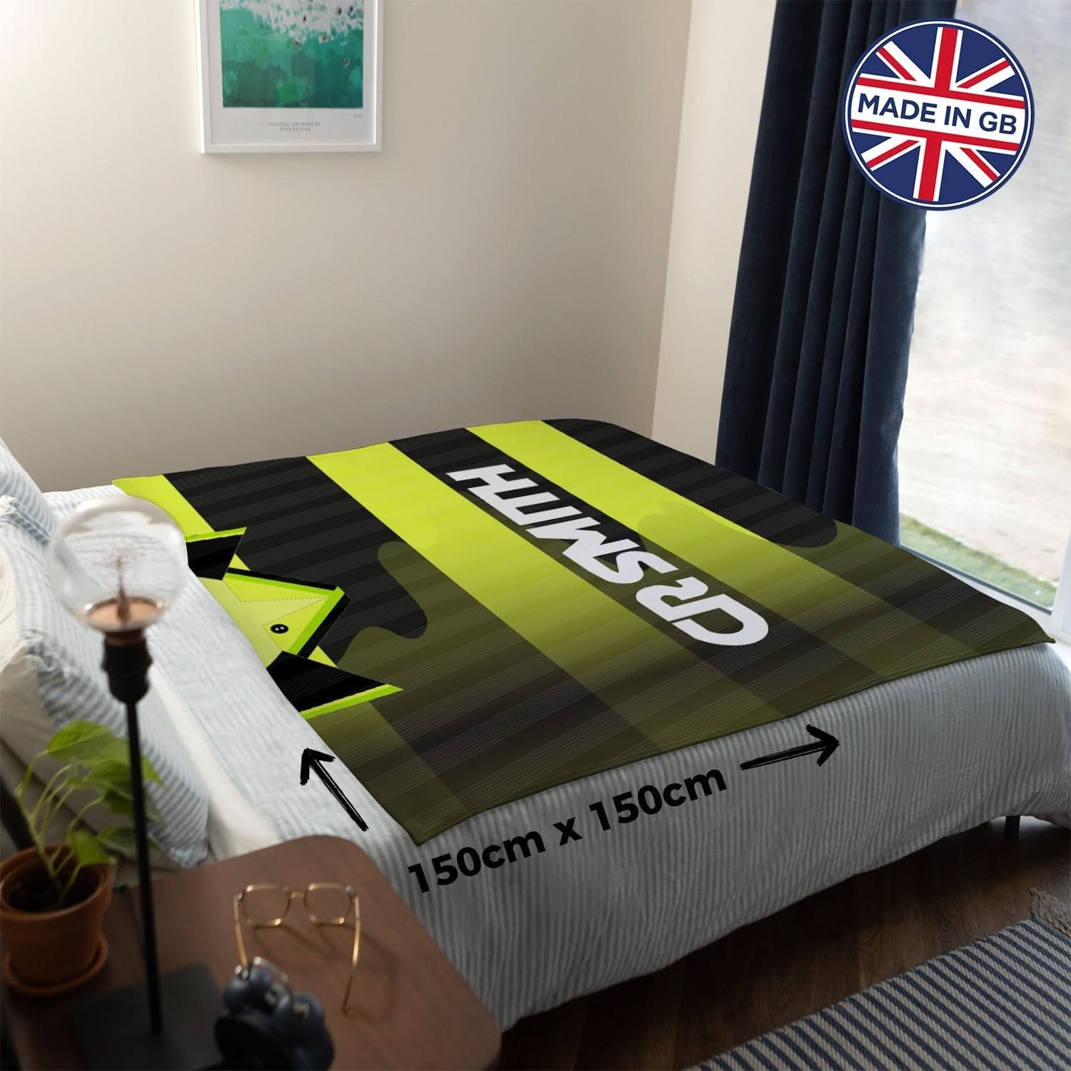 Celtic - 1997 Away Shirt - Personalised Retro Fleece Blanket
