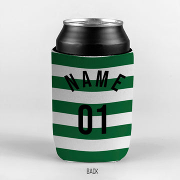 The Celts 2001 Home Shirt - Personalised Drink Can Cooler