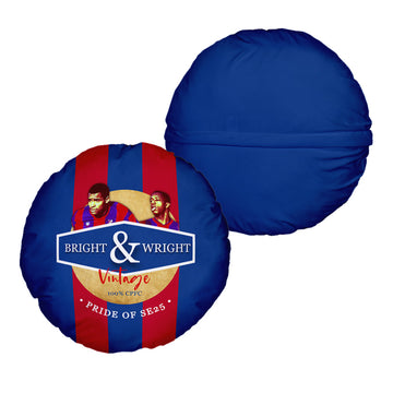 Crystal-Palace Bright Wright - Football Legends - Circle Cushion 14
