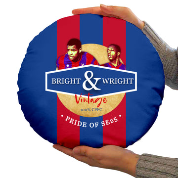 Crystal-Palace Bright Wright - Football Legends - Circle Cushion 14