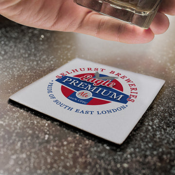 Crystal-Palace - Football Coaster - Square Or Circle