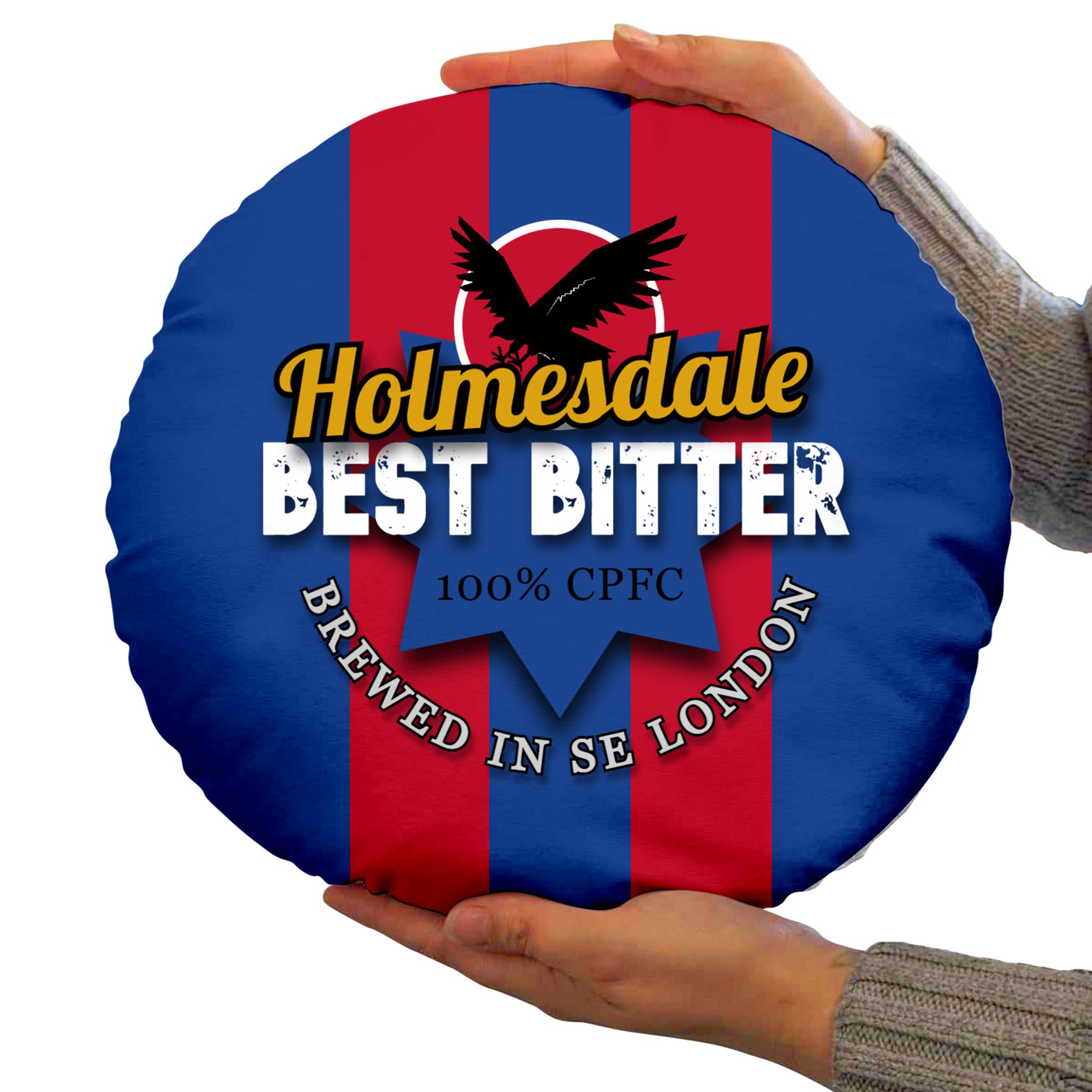 The Eagles Holmesdale - Football Legends - Circle Cushion 14"