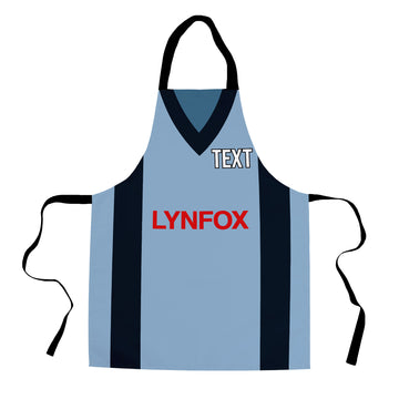 Cambridge - 1986 Away Shirt - Personalised Retro Football Adults Apron