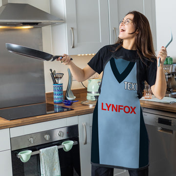 Cambridge - 1986 Away Shirt - Personalised Retro Football Adults Apron