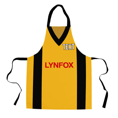 Cambridge - 1986 Home Shirt - Personalised Retro Football Adults Apron