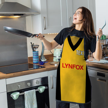 Cambridge - 1986 Home Shirt - Personalised Retro Football Adults Apron