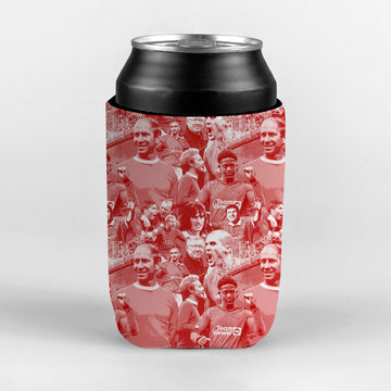 Manchester Red Montage - Drink Can Cooler