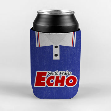 Cardiff 1992 Home Shirt - Personalised Drink Can Cooler