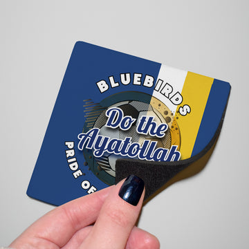 Cardiff Ayatollah - Football Coaster - Square Or Circle