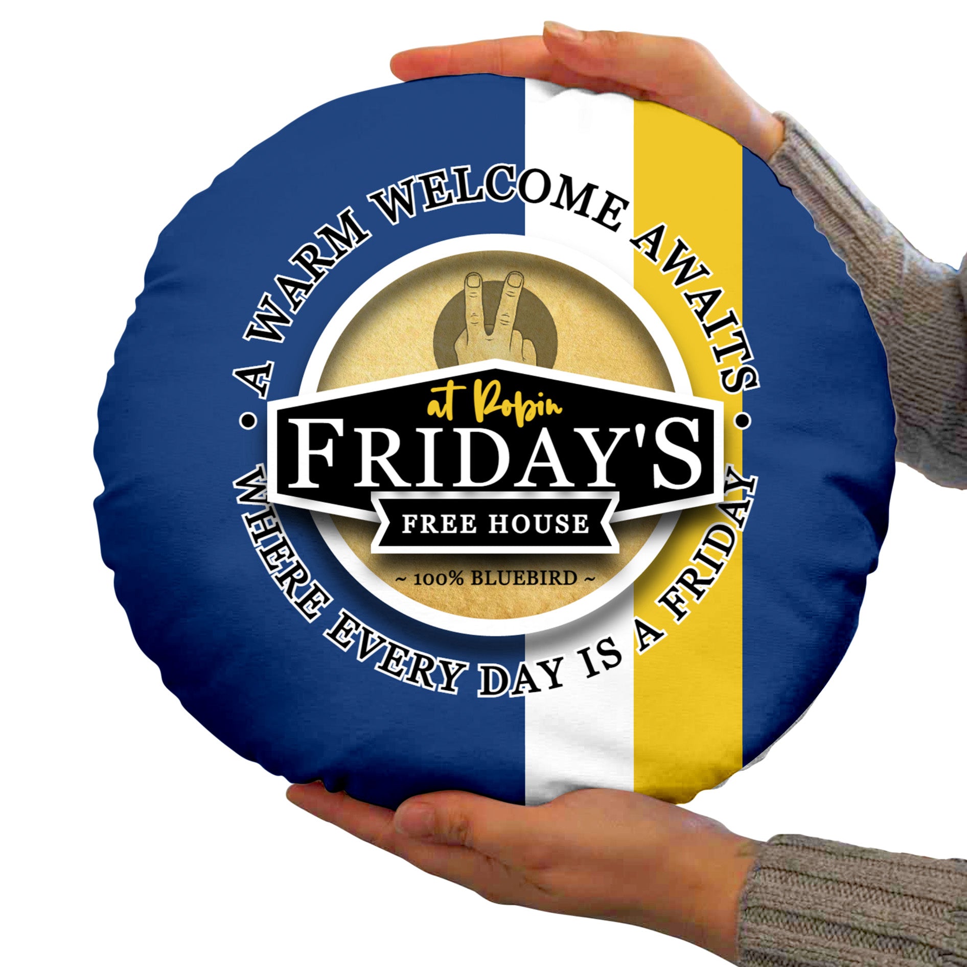 Cardiff Friday - Football Legends - Circle Cushion 14"