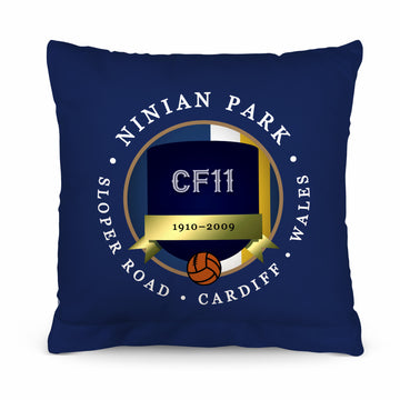 Cardiff Ninian Park - Football Legends - Cushion 10