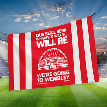 Sunderland - Que Sera, Sera - Playoff Final - Banner - Two Sizes
