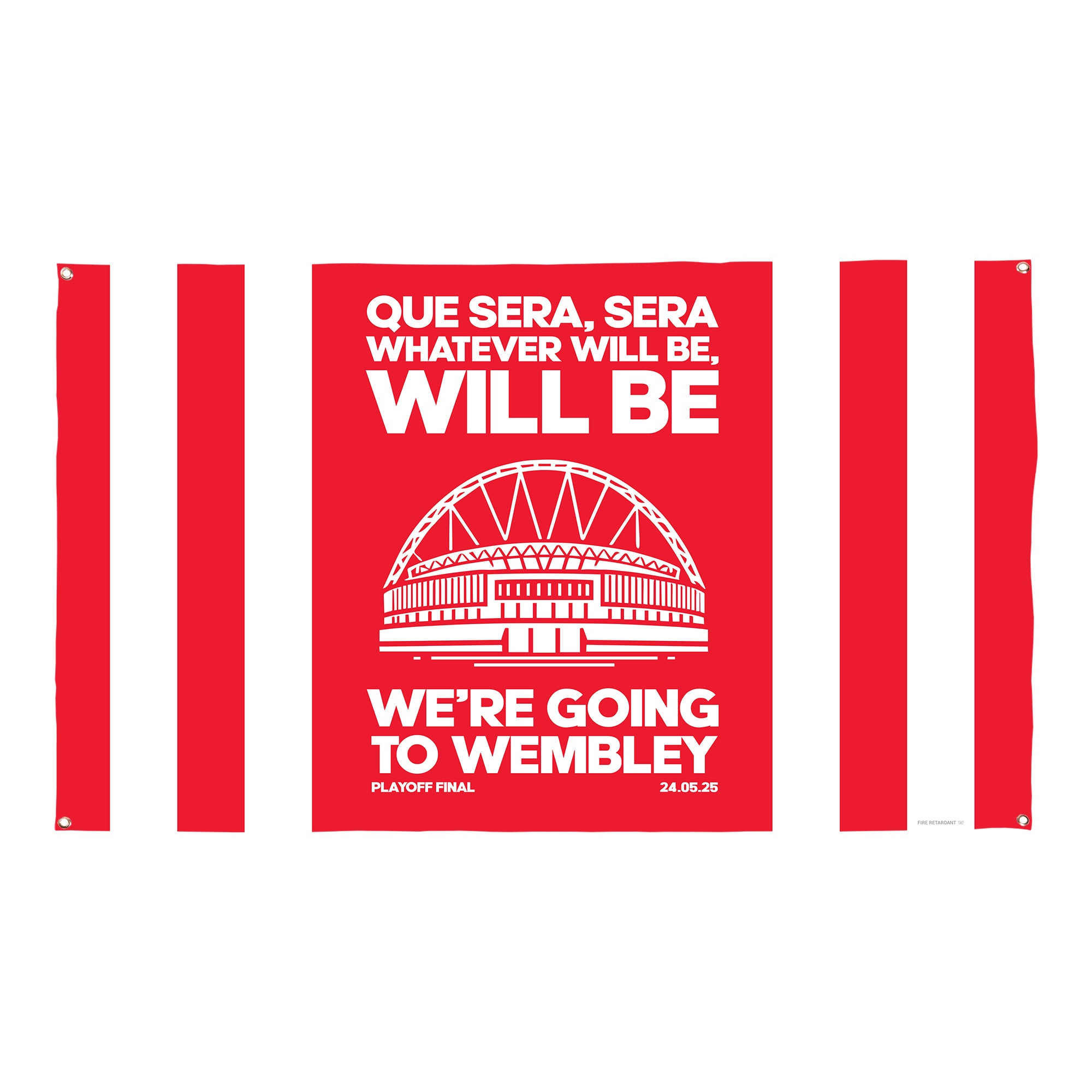 Sunderland - Que Sera, Sera - Playoff Final - Banner - Two Sizes