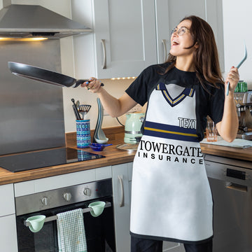 Cheltenham - 1999 Away Shirt - Personalised Retro Football Adults Apron