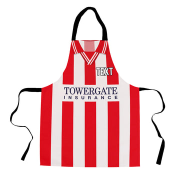 Cheltenham - 1999 Home Shirt - Personalised Retro Football Adults Apron