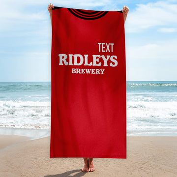 Colchester 2001 Third Shirt - Personalised Lightweight, Microfibre Retro Beach Towel - 150cm x 75cm